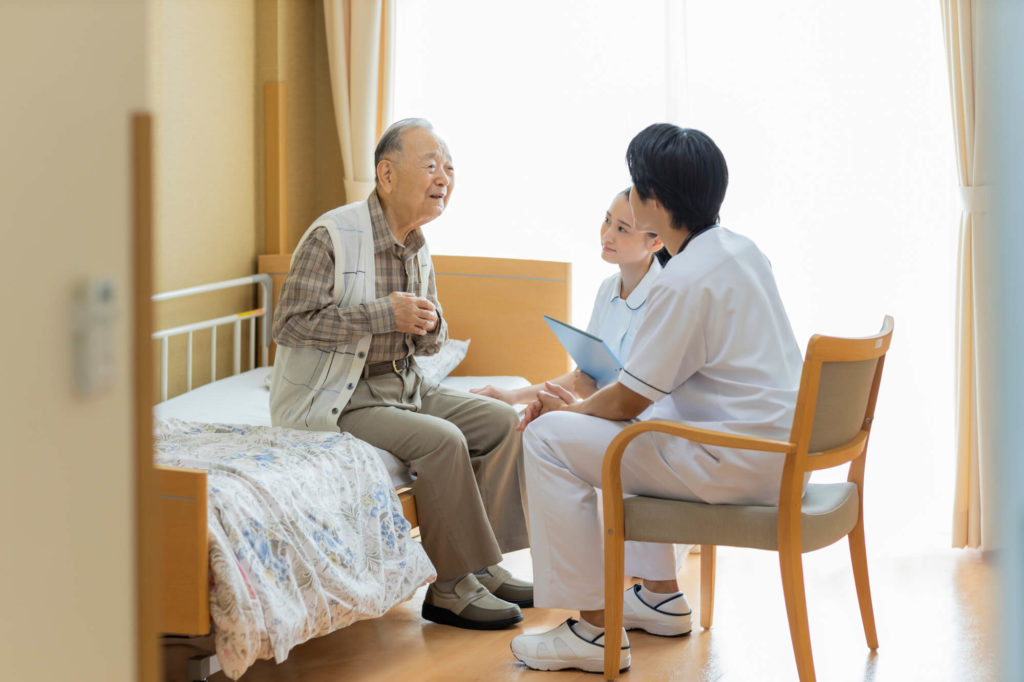在宅診療の様子