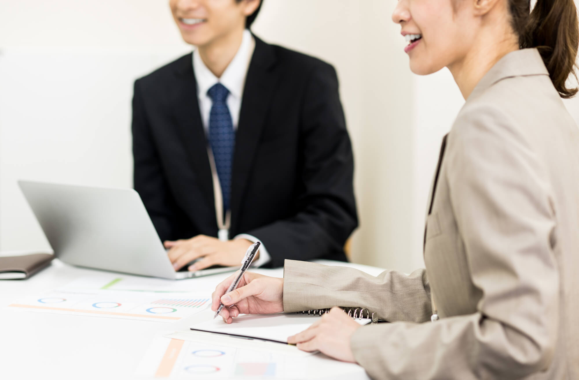 活躍する30歳女性