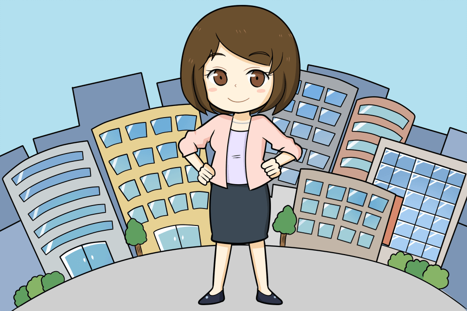 転職を成功させた女性