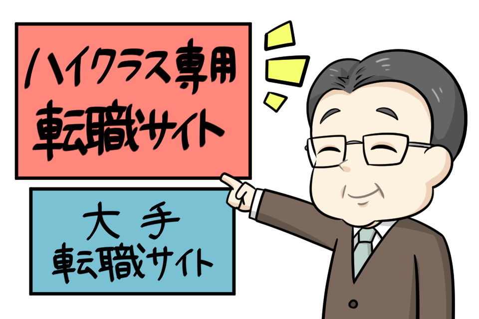 ハイクラス向けの転職サイトが存在していること知っていますか?