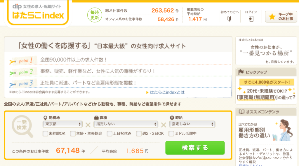 はたらこインデックス