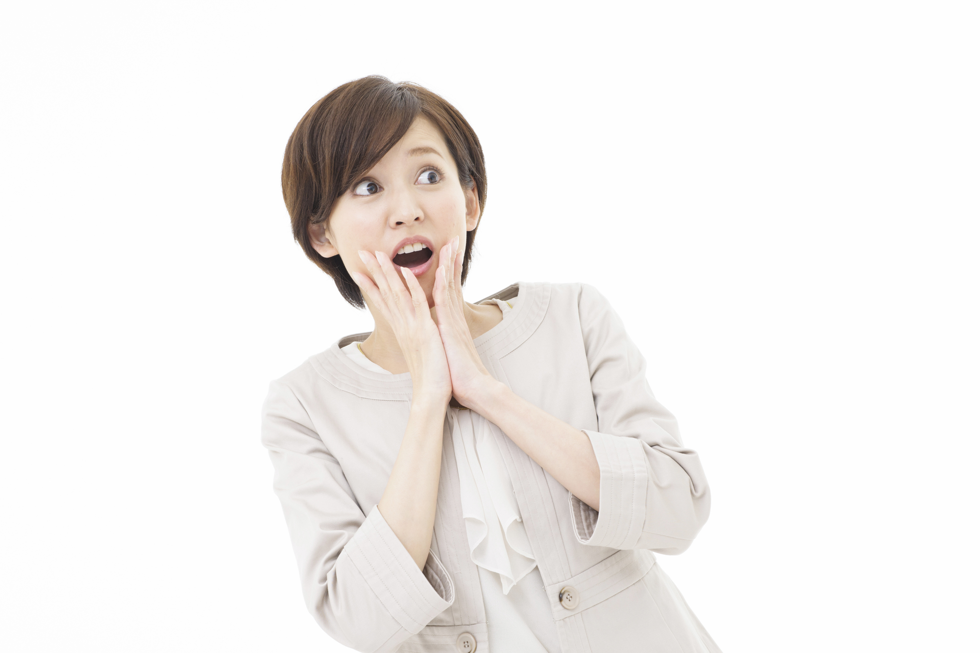 女性 驚き