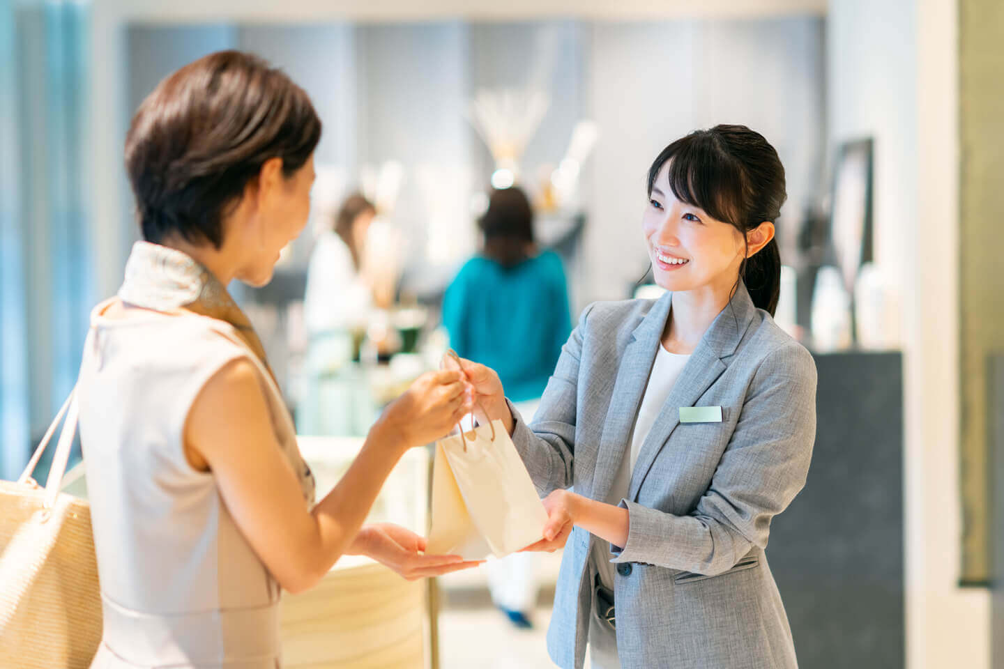 販売・サービス職の女性のイメージ画像