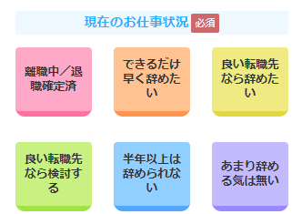 PTOT人材バンクの登録画面3