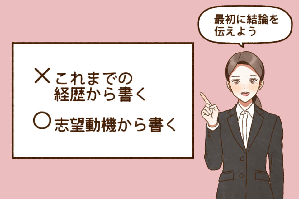 志望動機の書きかた