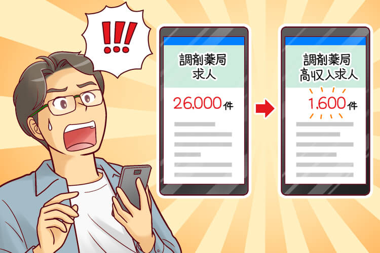 転職サイトで求人検索したらびっくり