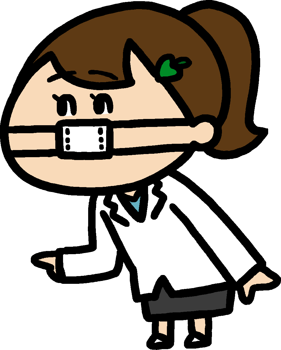 薬剤師のウメちゃん興奮している表情