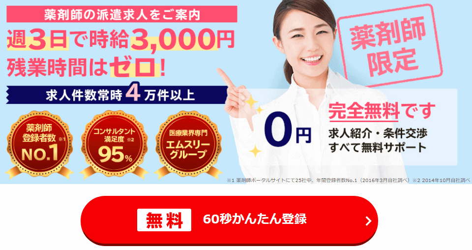 薬キャリ派遣